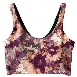 NWT Calme Johnny Was Endure Sports Bra Sz L Multi 110798